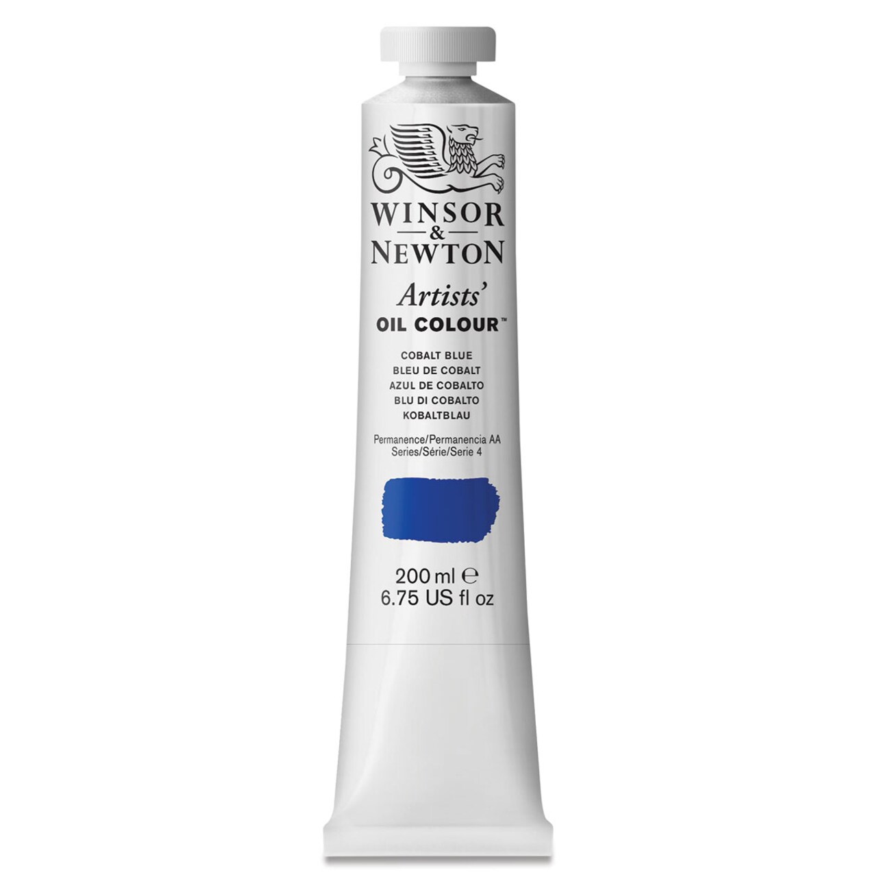 Winsor & Newton Artists' Oil Color - Cobalt Blue, 200 ml tube